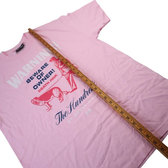 The Hundreds x Never Made Warning Graphic T Shirt - Picture 8 of 8